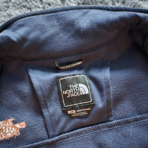 Blue two tones North Face Jacket sz L - Picture 5 of 5